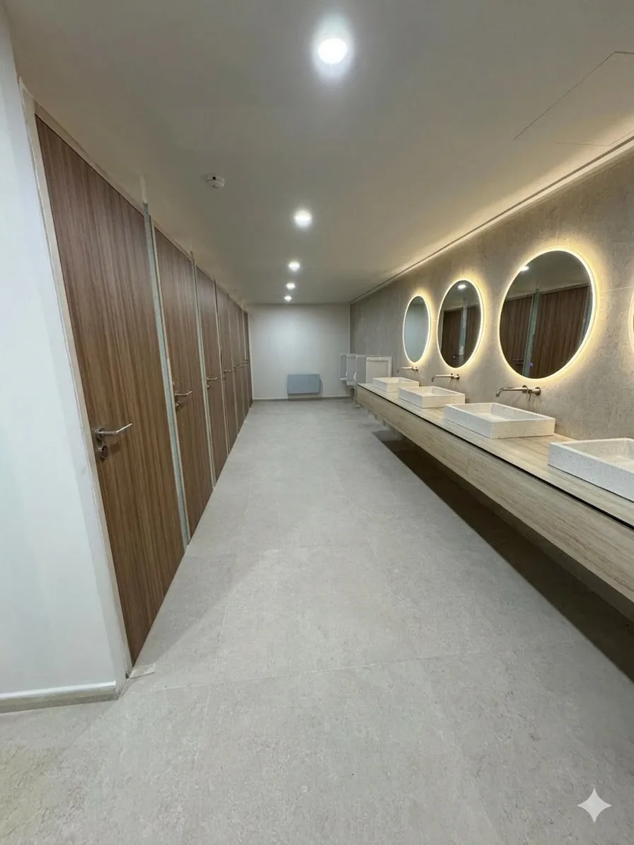 Espace interieur restaurant apres travaux conformite ERP